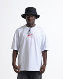 Camiseta Blanca Oversize - Si Nos Mueve Nos Une
