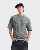 Camiseta Verde Washed Oversize DB13