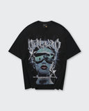 Camiseta Negra Oversize Faith Tee