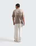 Camiseta Oversize Blur Beige
