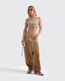 Crop Top Básico Nude