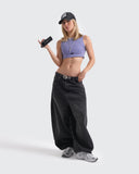 Crop Top Essential Lila