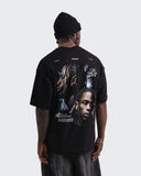 Camiseta Negra Oversize Night Vision
