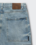Jeans Azul Baggy Cargo
