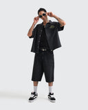 Camisa Gris Boxy Street Royalty Polo