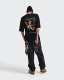Camiseta Oversize Negra Temptation