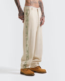 Jeans Beige Baggy Nature Code
