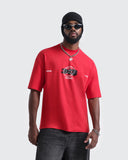Camiseta Roja Oversize Mindset