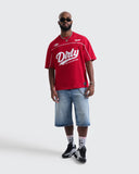 Camiseta Roja Oversize Dirty Club