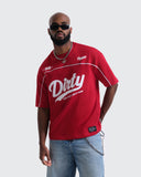 Camiseta Roja Oversize Dirty Club