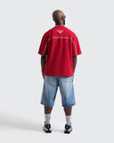 Camiseta Roja Oversize Dirty Club