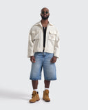 Chaqueta Ivory Boxy Essential