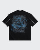 Camiseta Negra Oversize Thunder Racing
