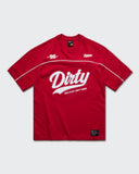Camiseta Roja Oversize Dirty Club