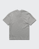 Camiseta Básica Relaxed Fit Gris-Cemento