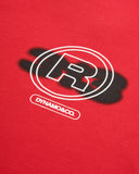 Camiseta Roja Oversize Mindset