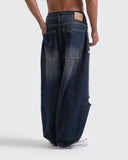 Jeans Azul Barrel Rogue Wash