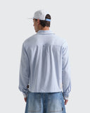 Camisa Azul Boxy Oxford Club