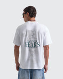 Camiseta Blanca Regular Face Your Fears