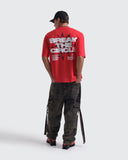 Camiseta Roja Oversize Red Impact
