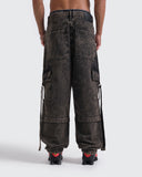Jeans Baggy Cargo Acid Wash