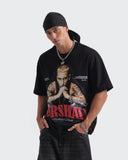 Camiseta Negra Oversize Marshall Legacy