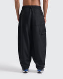 Pantalón Negro Barrel Fit Shadow Tailor