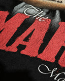 Camiseta Negra Oversize Marshall Legacy