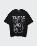 Camiseta Negra Oversize Thug Life