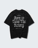 Camiseta Negra Oversize Victory Born