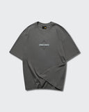 Camiseta Gris Oversize Unholy Visions