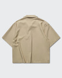 Camisa Beige Boxy Core