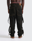 Jeans Baggy Utility Strap