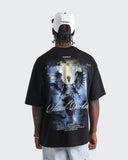 Camiseta Negra Oversize Darkness