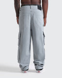 Jeans Baggy Gris Lavado Urbano