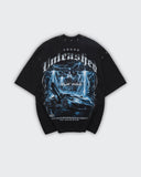 Camiseta Negra Oversize Unleashed