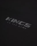 Camiseta Negra Slim King Player