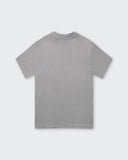 Camiseta Básica Relaxed Fit Gris-Cemento