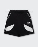 Pantaloneta Negra Minimal Contrast