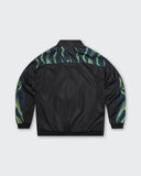 Chaqueta Negra Rompevientos Flame