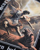 Camiseta Negra Oversize Fierce Mind