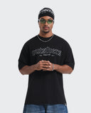 Camiseta Negra Oversize Outsiders