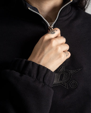 Crop Top Black Rebel