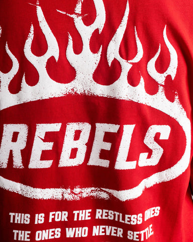 Camiseta Oversize Rebels Fire