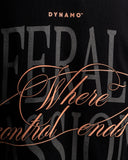 Camiseta Negra Oversize Feral Passion