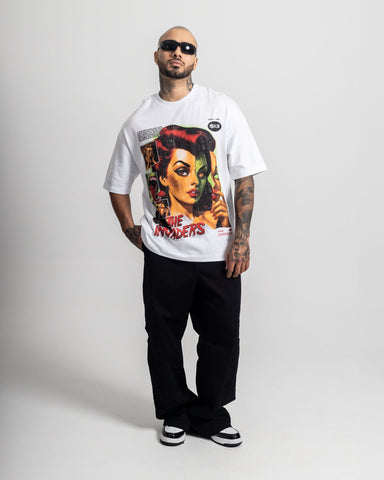 Camiseta Oversize Invaders