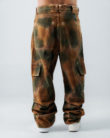 Jeans Baggy Para Hombre Con Efecto Lavado
