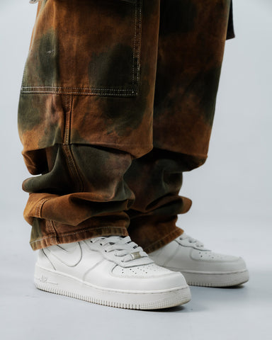 Jeans Baggy Para Hombre Con Efecto Lavado