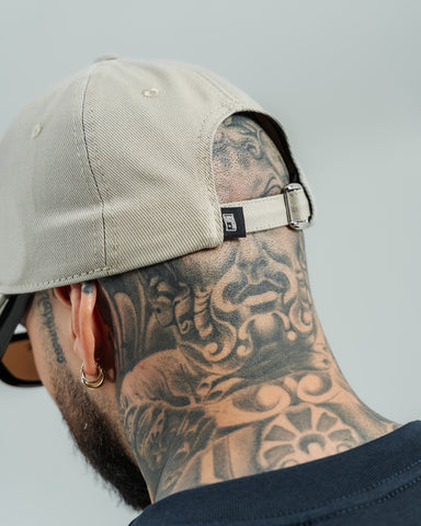 Gorra Beisbolera Beige Bandera