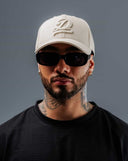 Gorra Para Hombre Crudo Con Bordado Frontal DNM